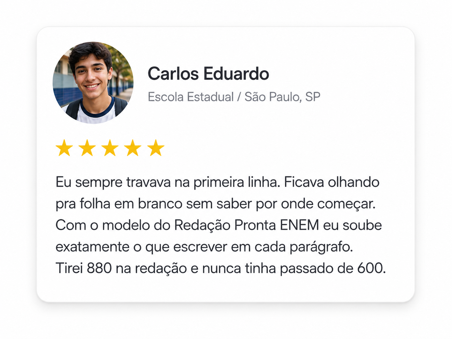Depoimento 1